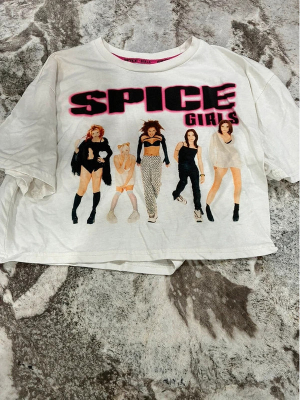 Vintage spice girls crop top